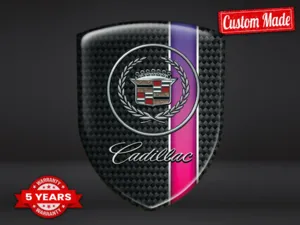 Cadillac Insignias Resina Edición Limitada Pegatinas Cúpula Premium ST